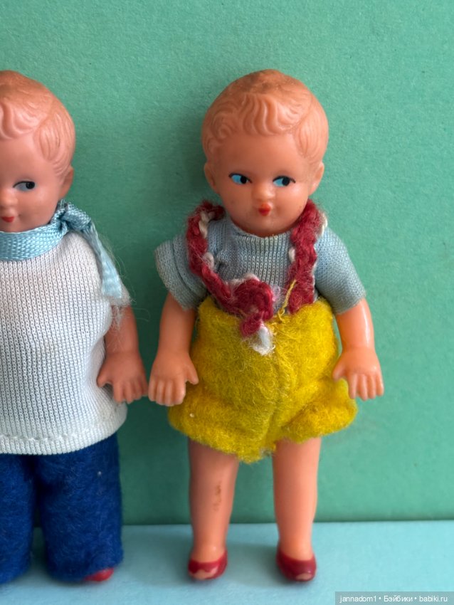 Куколки мальчики Tebu в родной одежде, высота 8 см (фото 3)