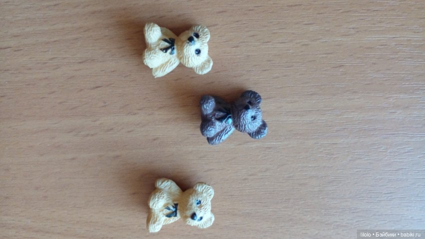 Мишки из полистоуна для ваших малышек