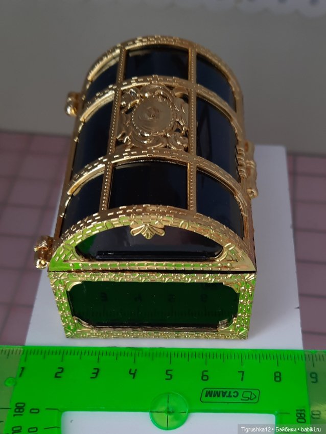 Сундук в кукольный домик — Миниатюра для кукол (фото 9)