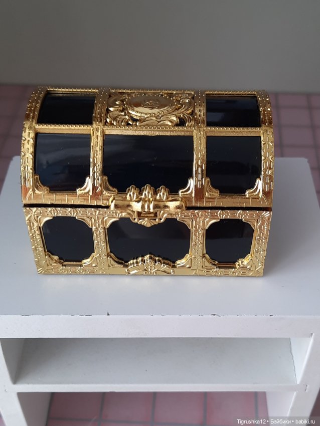 Сундук в кукольный домик — Миниатюра для кукол (фото 5)