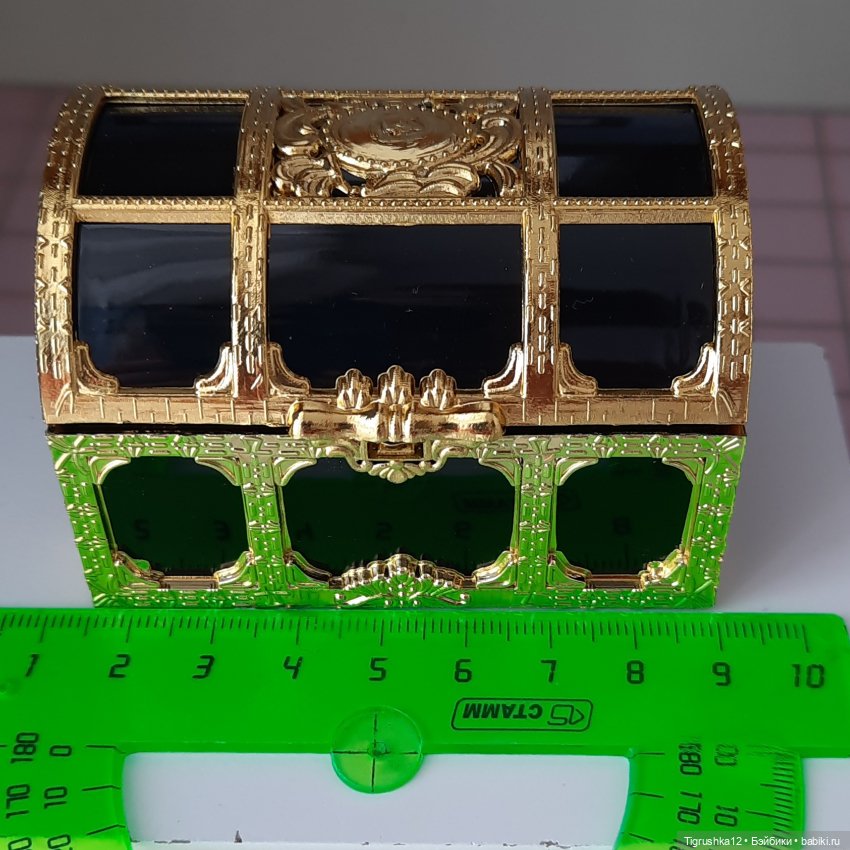 Сундук в кукольный домик — Миниатюра для кукол (фото 8)