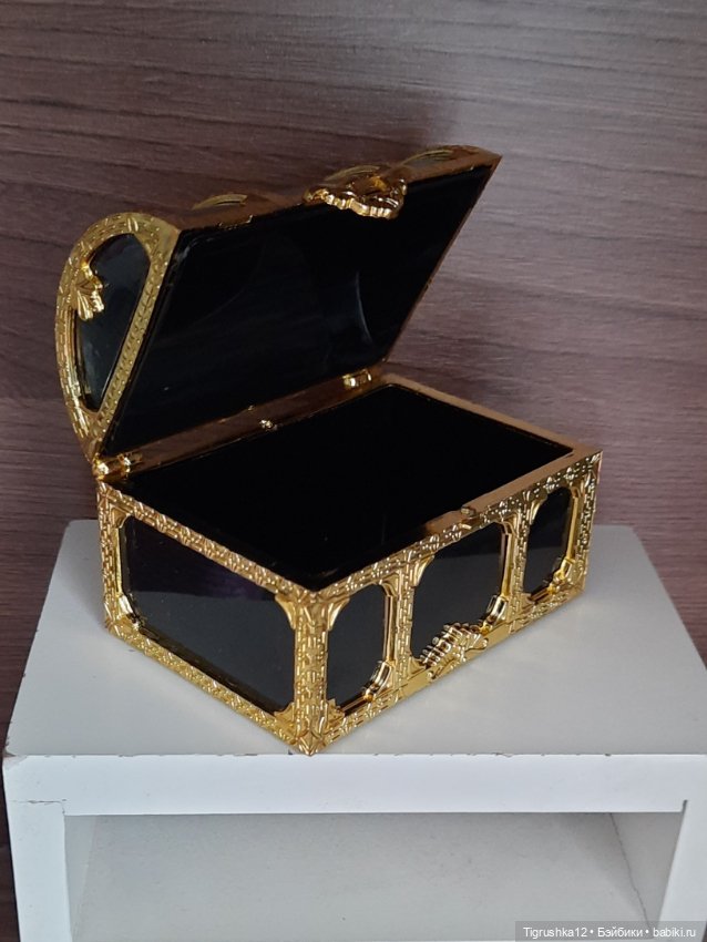 Сундук в кукольный домик — Миниатюра для кукол (фото 6)