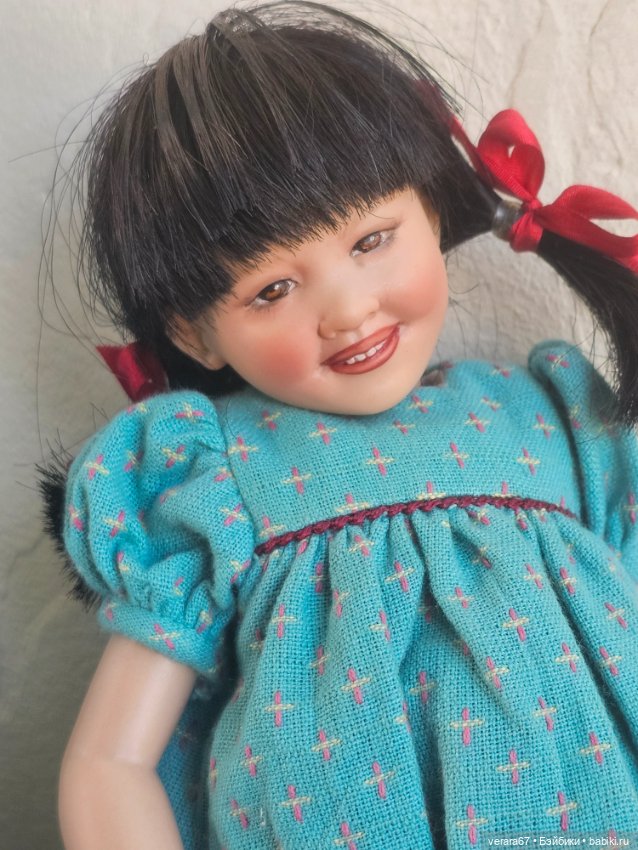 Смешная и яркая Lucy от Helen Kish Doll. Серия Treehouse Gang