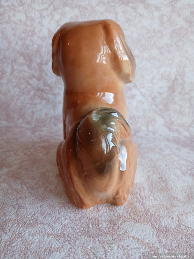 Фарфоровая статуэтка Пекинес ЛФЗ (фото 4)