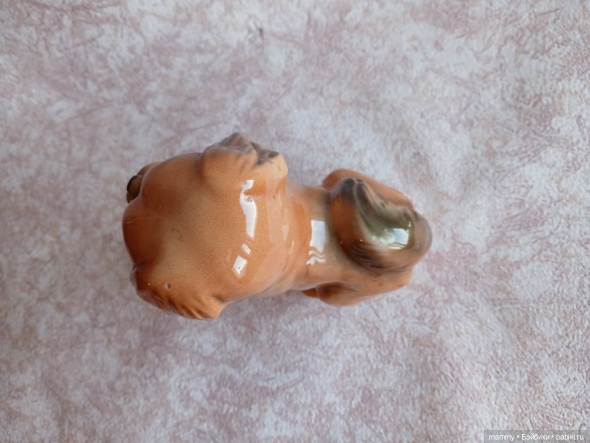 Фарфоровая статуэтка Пекинес ЛФЗ (фото 6)