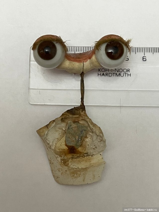 Антикварные стеклянные глаза на рокере (фото 7)