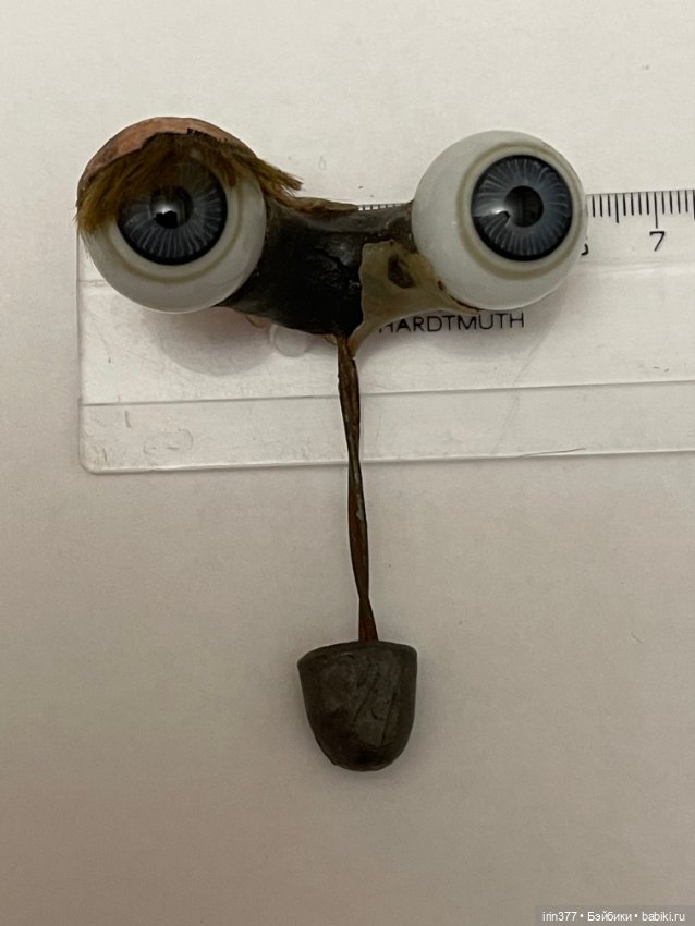 Большие антикварные глаза на рокере (фото 9)