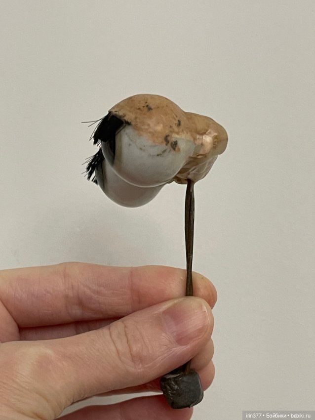 Большие антикварные глаза на рокере (фото 5)