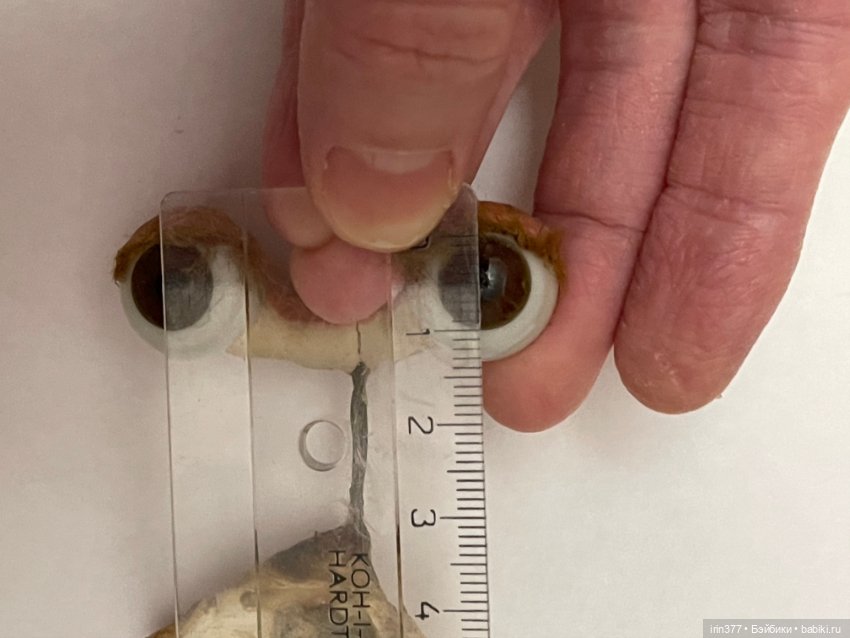 Антикварные стеклянные глаза на рокере (фото 9)