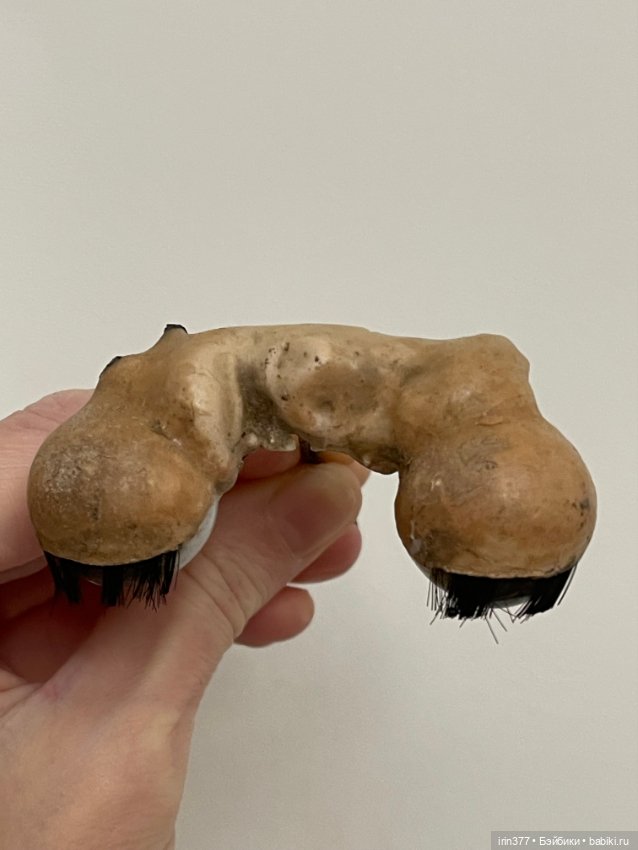 Большие антикварные глаза на рокере (фото 7)