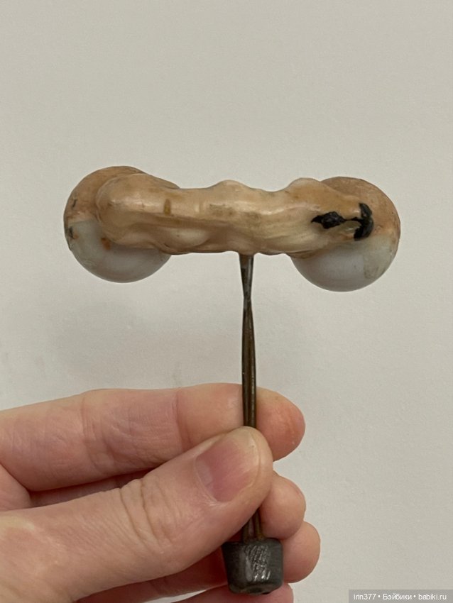 Большие антикварные глаза на рокере (фото 4)