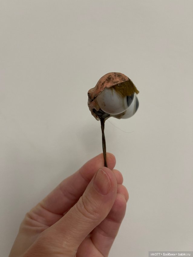 Большие антикварные глаза на рокере (фото 2)