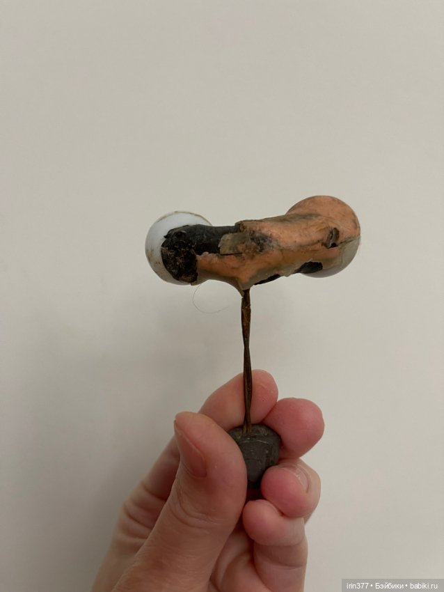 Большие антикварные глаза на рокере (фото 3)