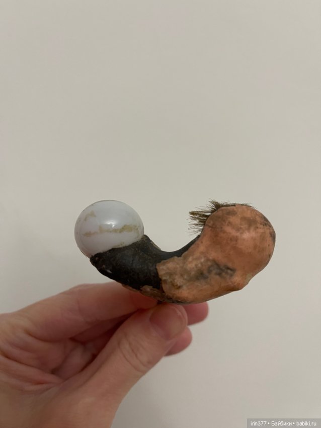 Большие антикварные глаза на рокере (фото 4)