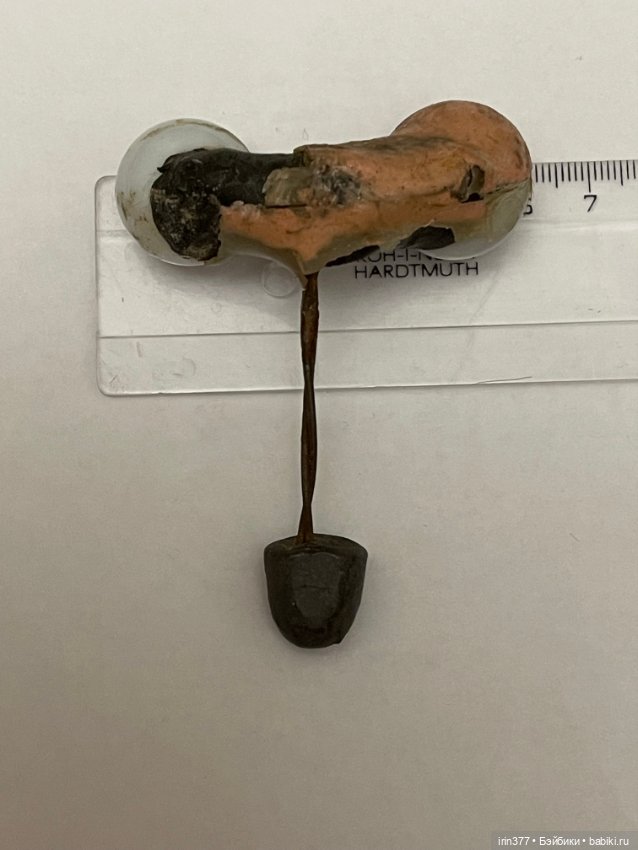 Большие антикварные глаза на рокере (фото 8)