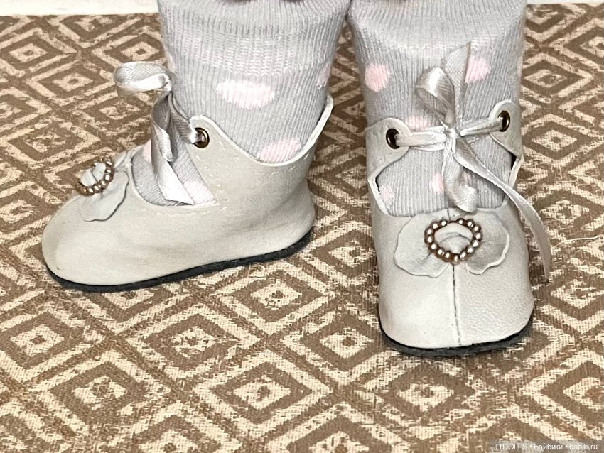 Туфли для антикварной куклы (фото 6)