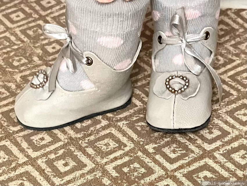 Туфли для антикварной куклы (фото 5)