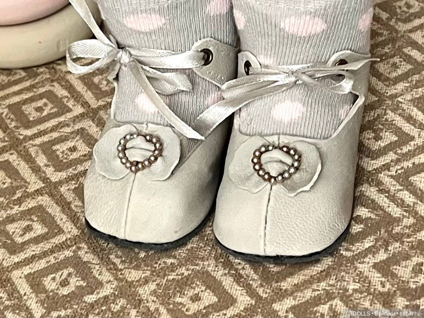 Туфли для антикварной куклы (фото 4)
