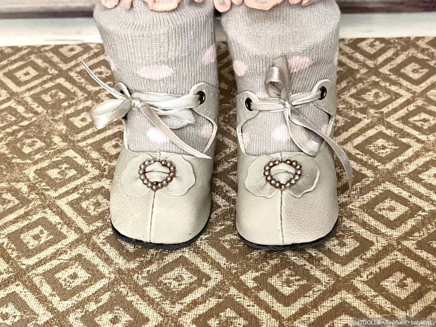 Туфли для антикварной куклы (фото 3)