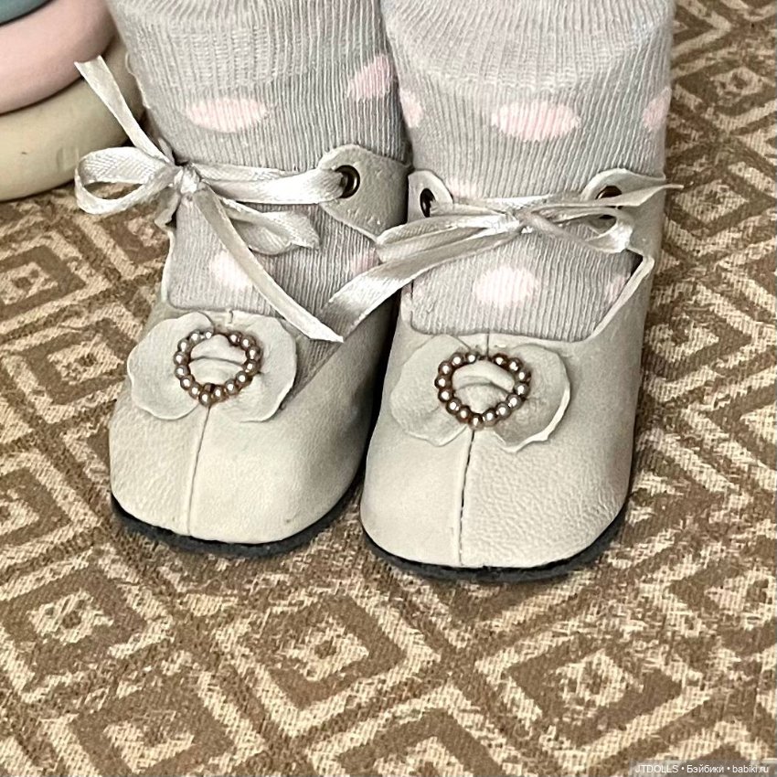 Туфли для антикварной куклы (фото 2)