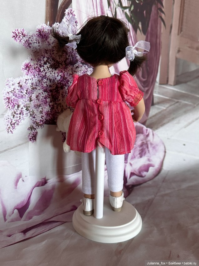 Малышка с мишкой Charlotte (Шарлотт) от Gabriele Muller