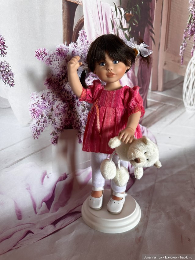 Малышка с мишкой Charlotte (Шарлотт) от Gabriele Muller (фото 2)