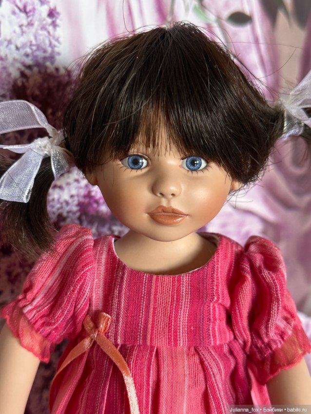 Малышка с мишкой Charlotte (Шарлотт) от Gabriele Muller (фото 6)