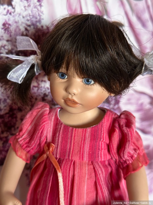 Малышка с мишкой Charlotte (Шарлотт) от Gabriele Muller (фото 9)