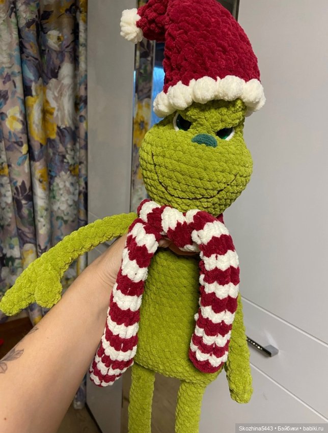 Гринч новогодний — Авторские игрушки
