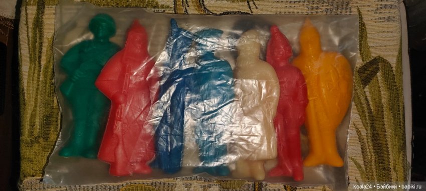 Набор солдат РУССКИЕ ВОЙНЫ Дутыши, з-д Огонёк