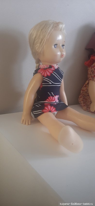 Кукла СССР паричковая — Винтажные куклы и игрушки детства (фото 2)