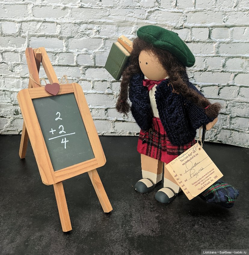 Деревянная кукла Кристина Боуман от Lizzie High США