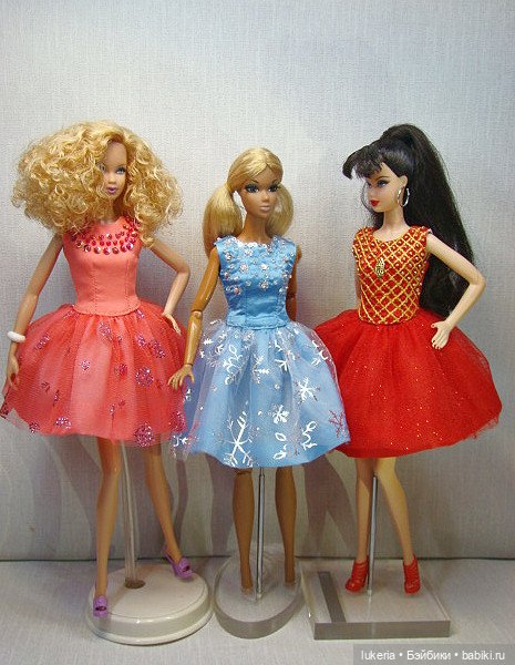 Одежда ( красное платье ) для Barbie, integrity toys, Dynamite Girls (фото 4)