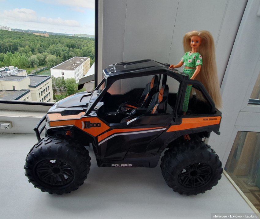 Джип на ру для кукол 1:12 (фото 2)