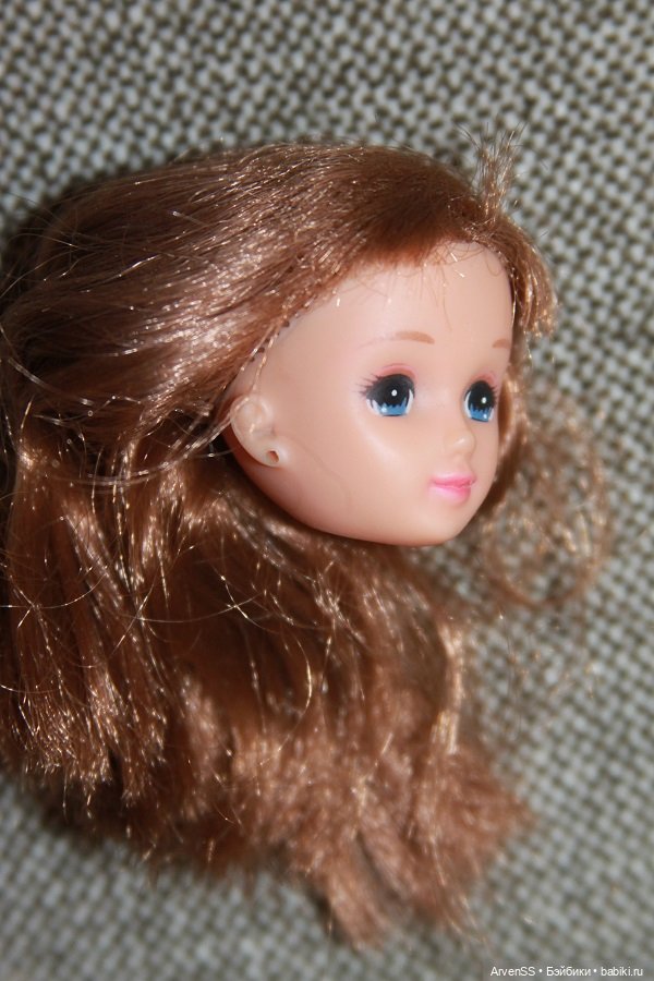 Голова винтажной подружки Дженни Айи компании Такара (фото 5)