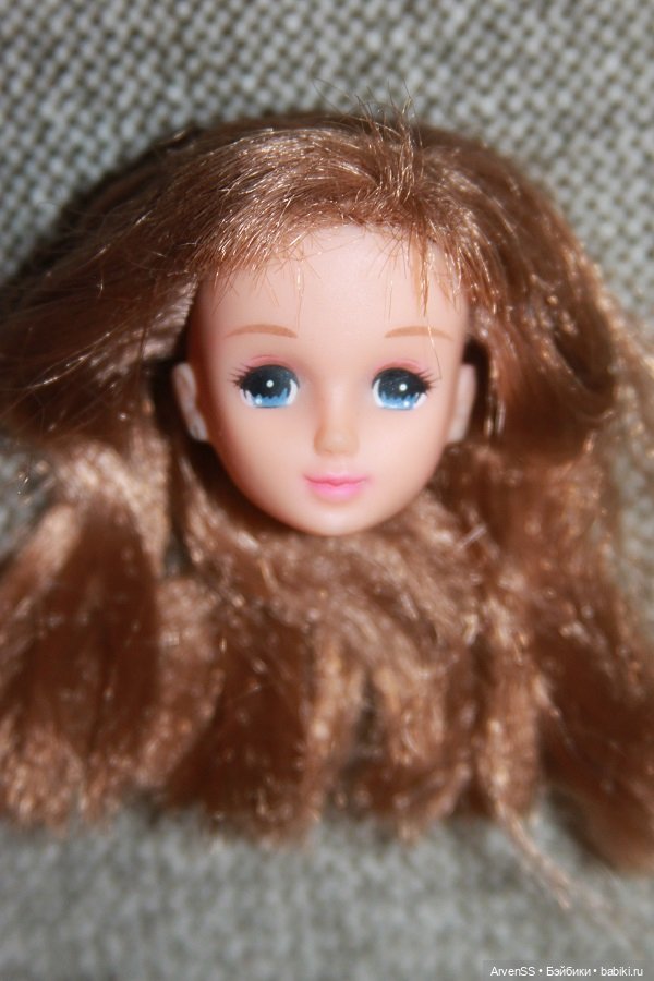 Голова винтажной подружки Дженни Айи компании Такара (фото 2)