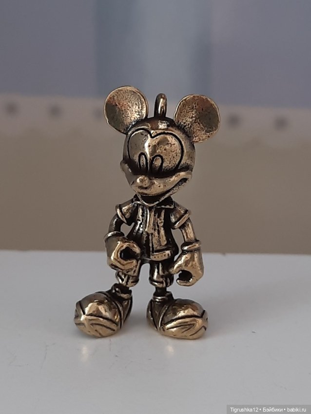 Микки маус металл — Миниатюра для кукол