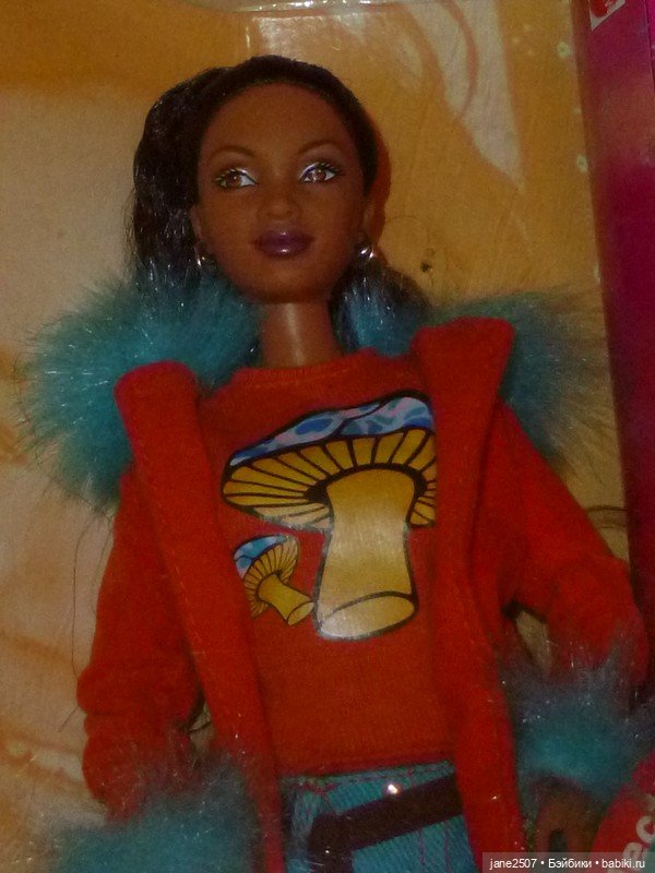 Очень редкий выпуск Барби Barbie Disney That's So Raven NIB 2005 (молд Mbili) (фото 3)