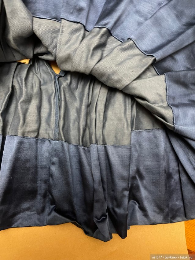 Наряд для большой антикварной куклы или в коллекцию