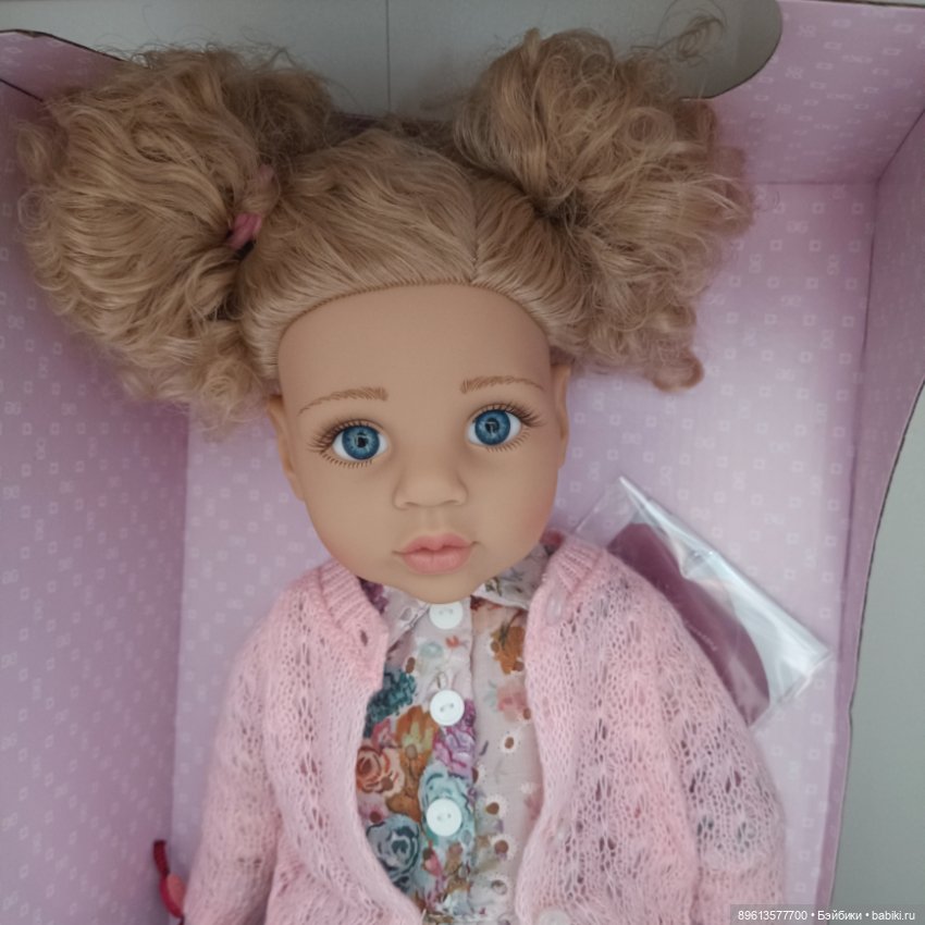 Грета кудряшка, ооак — Игровые куклы (фото 7)
