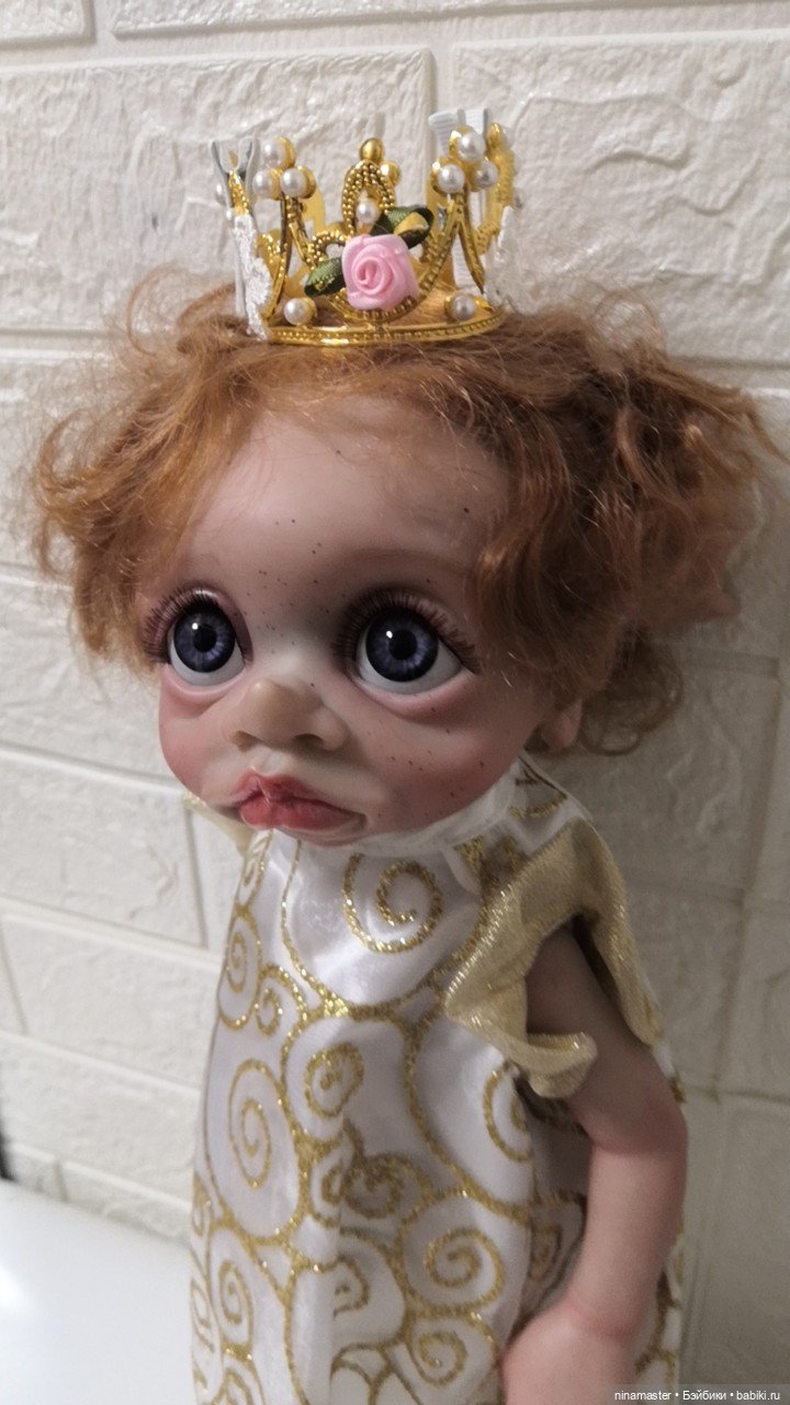 Ещё одна очаровашка принцесса эльфочка реборн