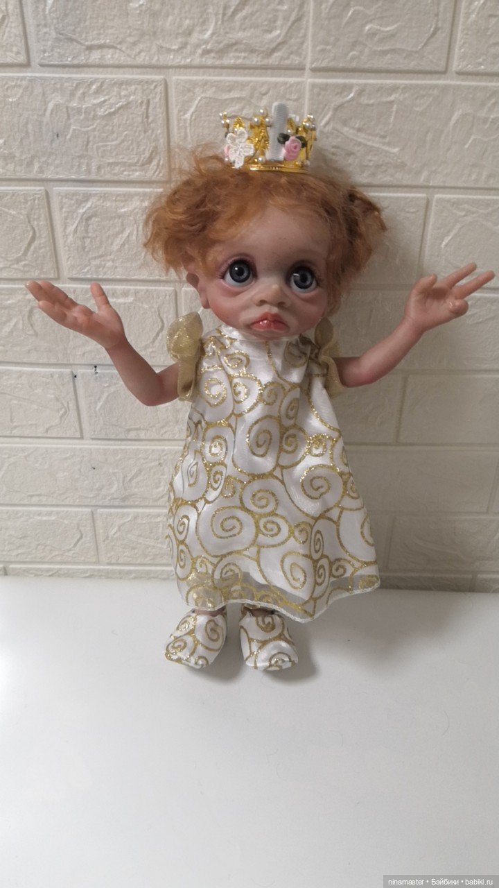 Ещё одна очаровашка принцесса эльфочка реборн (фото 3)
