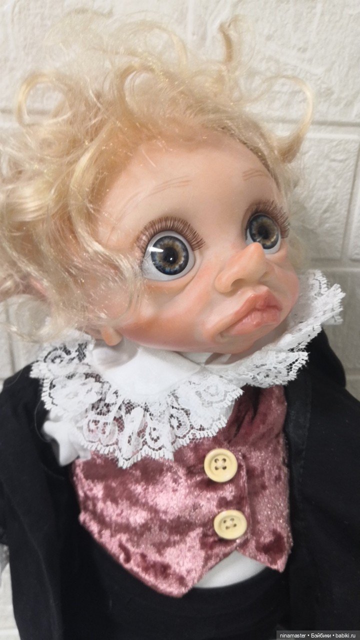 Очаровательный блондинистый принц эльфик реборн (фото 4)