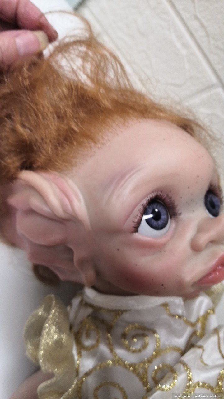 Ещё одна очаровашка принцесса эльфочка реборн (фото 4)