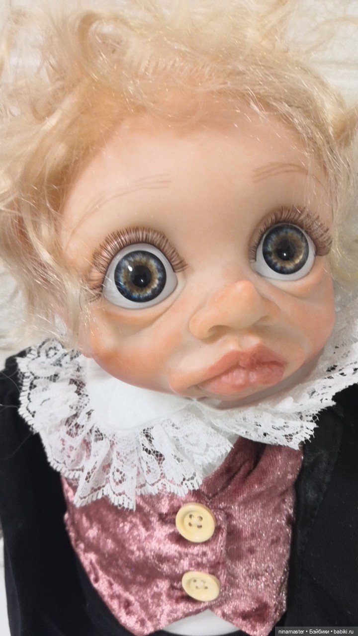 Очаровательный блондинистый принц эльфик реборн (фото 5)