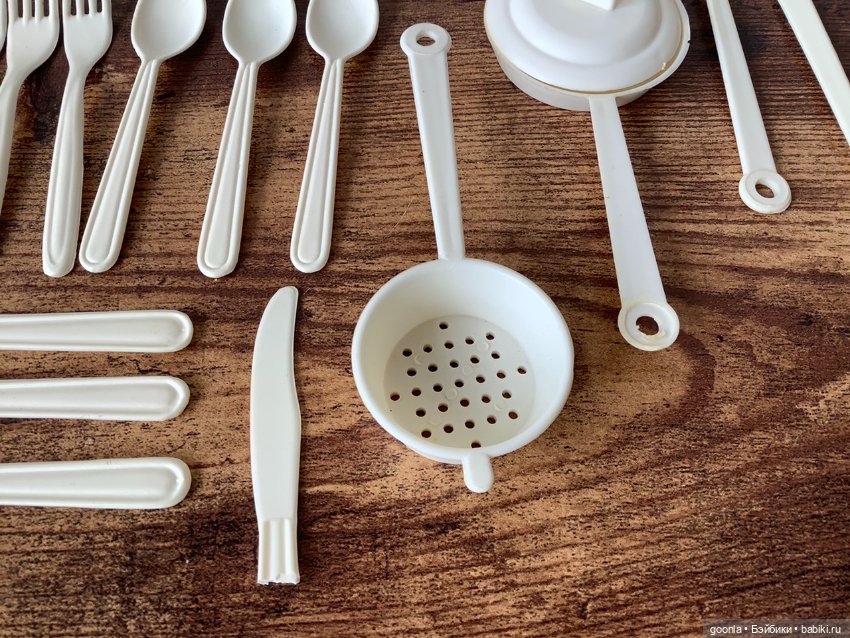 Игрушечная посудка, столовые приборы СССР (фото 8)