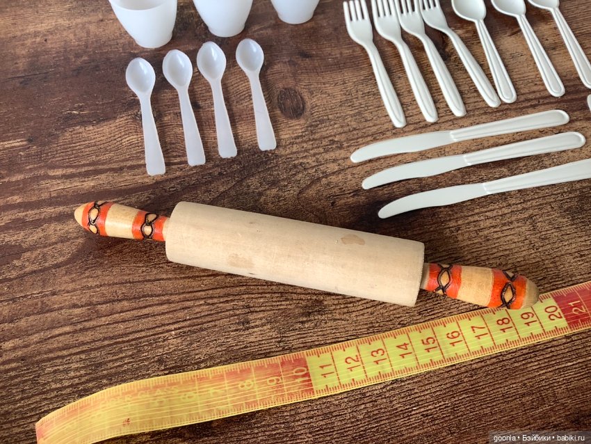 Игрушечная посудка, столовые приборы СССР (фото 7)