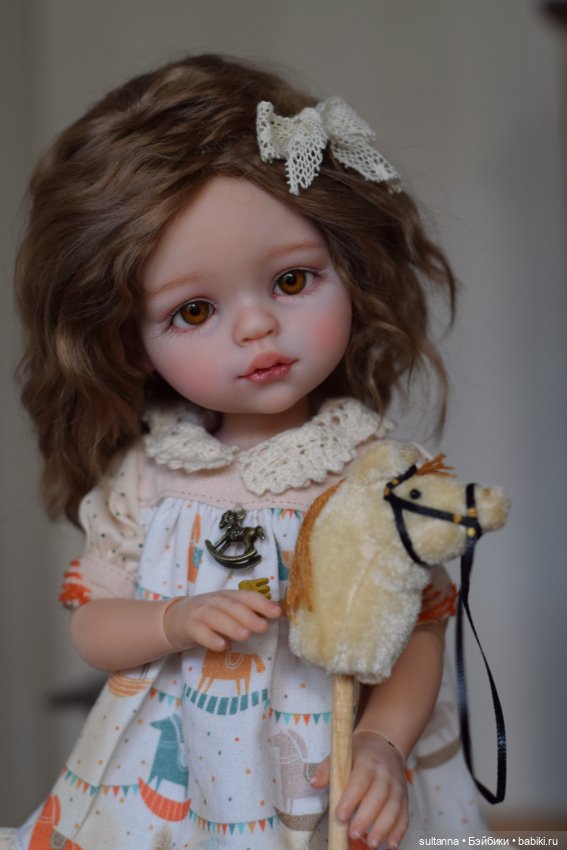 ООАК Паола Рейна, Paola Reina Я люблю свою лошадку (фото 3)