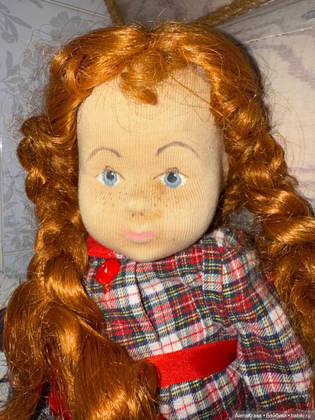 Кукла глорекс тканевая Glorex