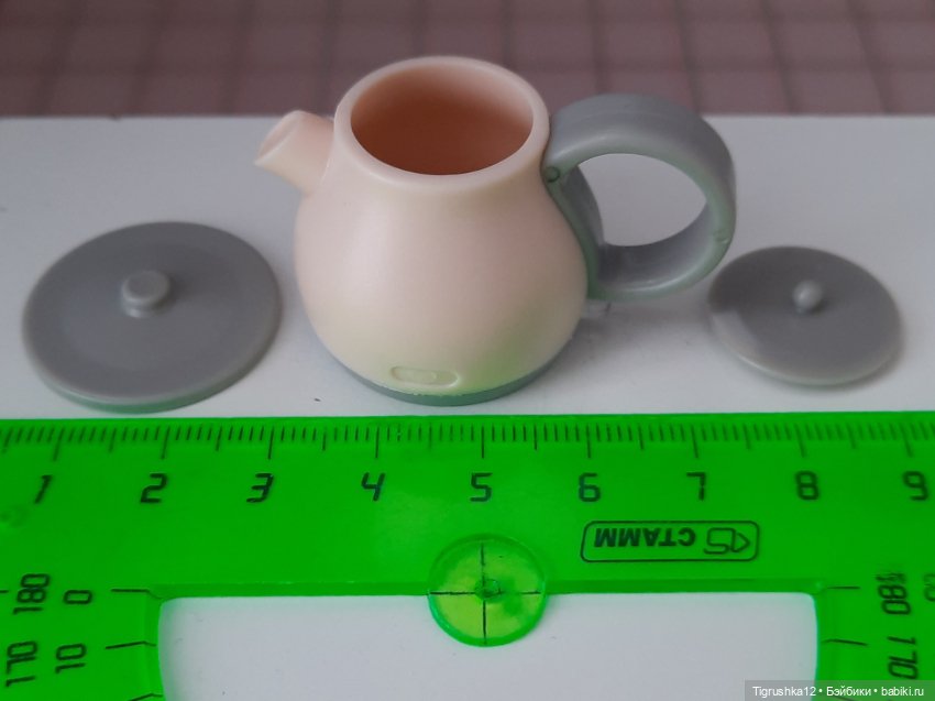 Чайник в кукольный домик — Миниатюра для кукол (фото 7)